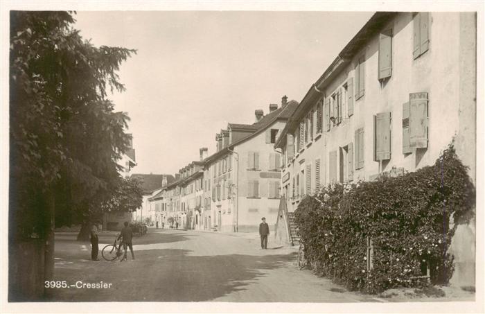 Cressier  NE Ortspartie