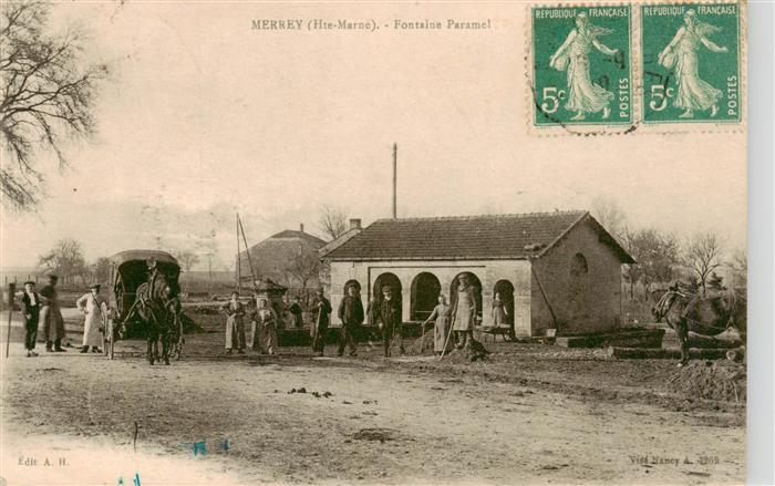 Merrey 52 Haute-Marne Fontaine Paramel