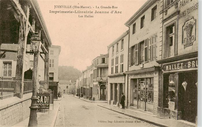 Joinville 52 Haute-Marne La Grande Rue