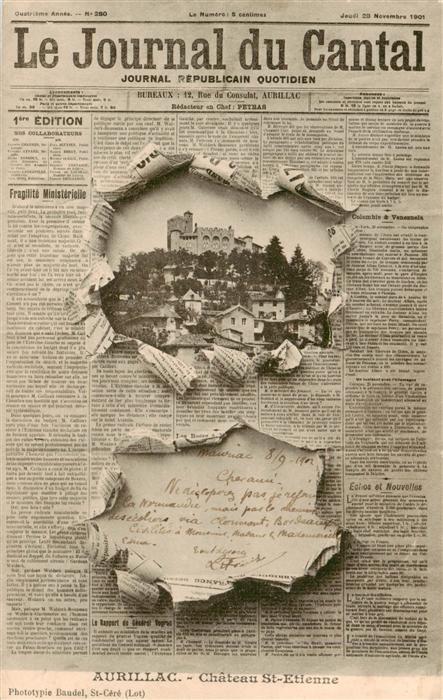 Aurillac 15 Chateau St Etienne