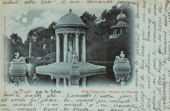 Pegli Genova Genua Liguria Villa Pallavicini Tempio di Diana