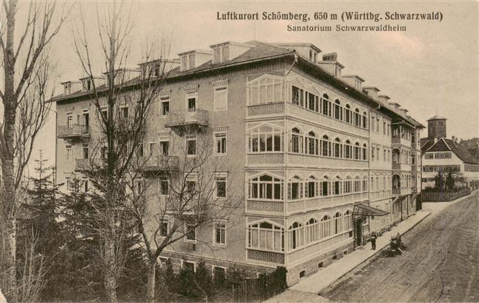Schoemberg Schwarzwald Sanatorium Schwarzwaldheim
