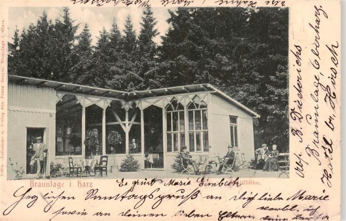 Braunlage Harz Waldhoehe