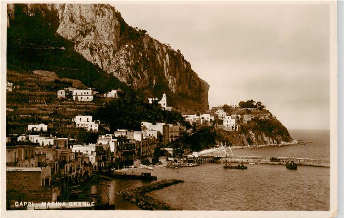 Capri Golfo di Napoli Campania IT Marina Grande