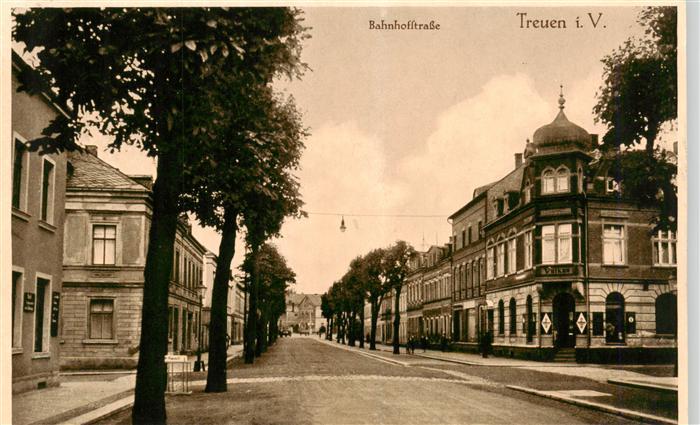 Treuen Vogtland Sachsen Bahnhofstrasse