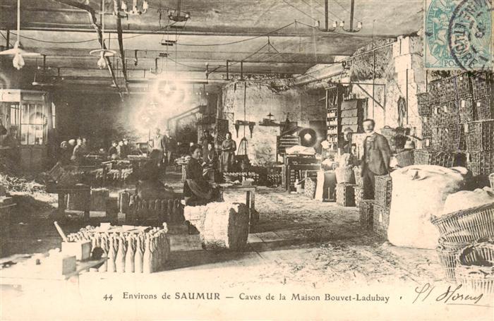 Saumur 49 Maine-et-Loire Caves de la Maison Bouvet Ladubay