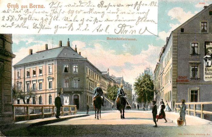 Borna  Leipzig Bahnhofstrasse