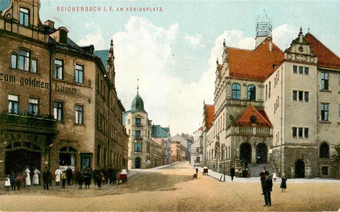 Reichenbach Vogtland Am Koenigsplatz
