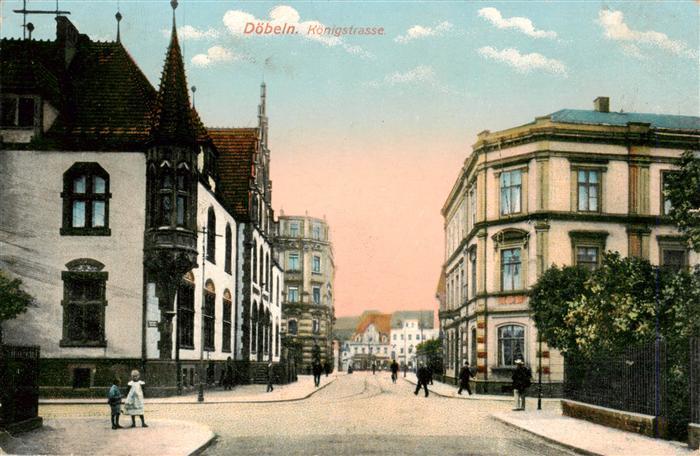 Doebeln Sachsen Koenigstrasse