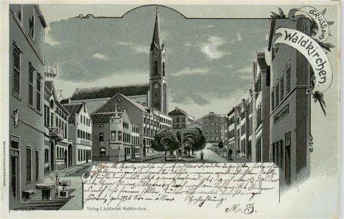 Waldkirchen  Niederbayern Ortspartie