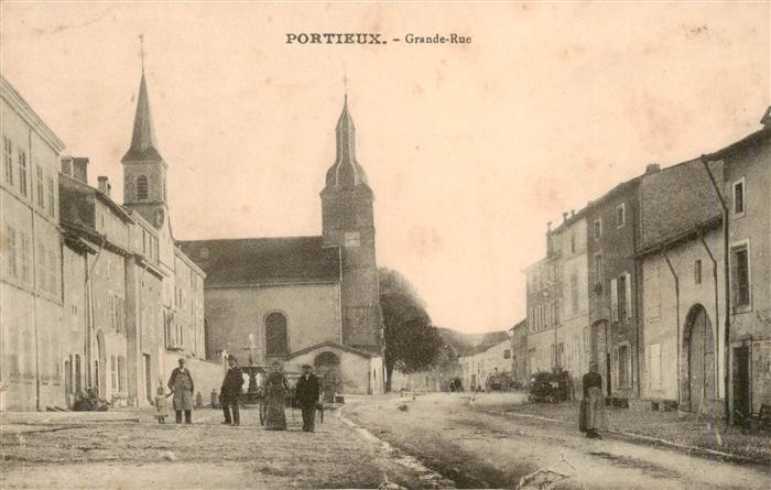 Portieux 88 Vosges Grande Rue