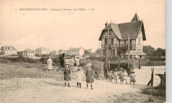 Bernieres-sur-Mer 14 Calvados Passage a niveau Les Villes