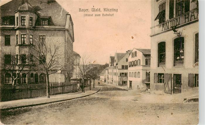 Koetzting Strasse zum Bahnhof