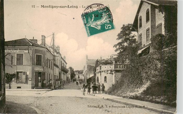 Montigny-sur-Loing 77 Seine-et-Marne La Grande Rue