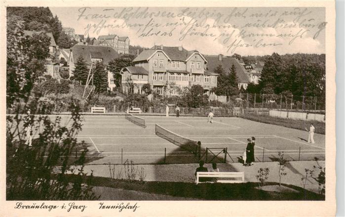 Braunlage Harz Tennisplatz