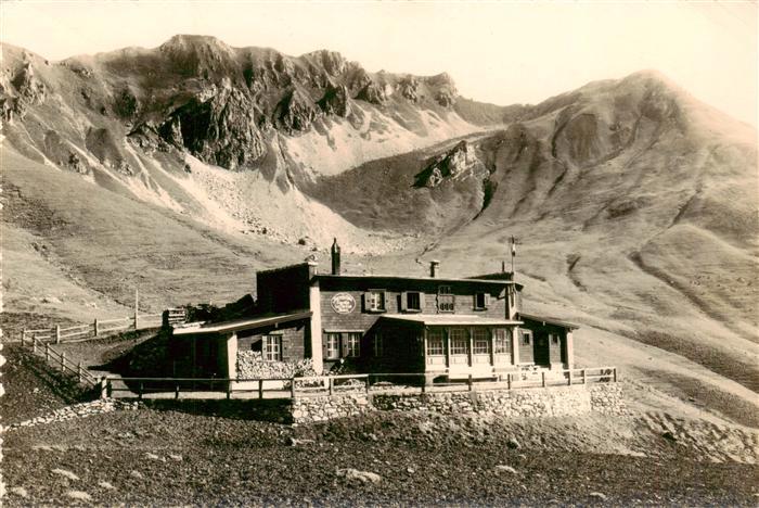 Parsennhuette 2205m Davos GR Panorama