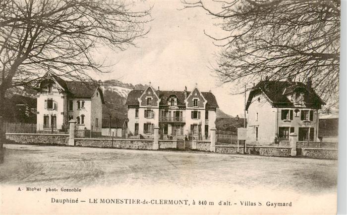 Le Monestier-de-Clermont 63 Puy-de-Dome Villas S. Gaymard