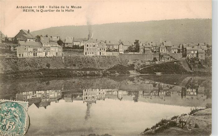 Revin 08 Ardennes Quartier de la Halle