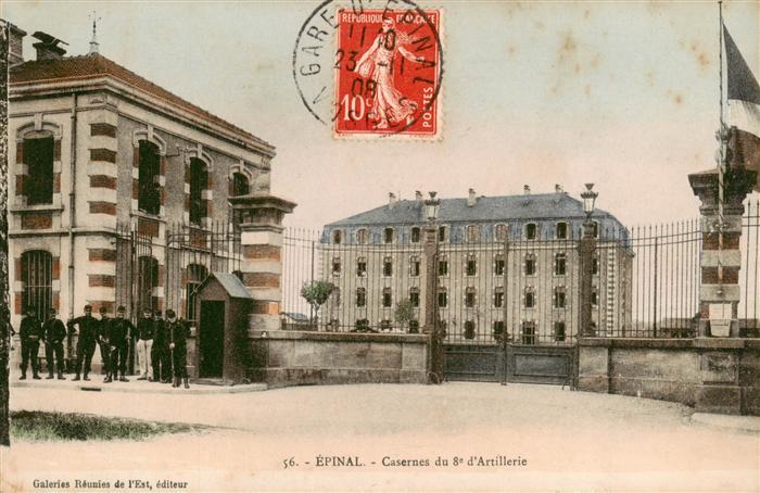 Epinal 88 Vosges Casernes du 8e d'Artillerie