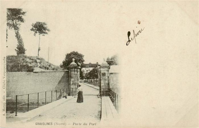 Gravelines 59 Nord Partie du port