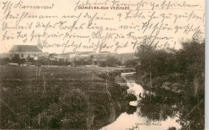 Domevre-sur-Vezouze 54 Meurthe-et-Moselle Vue générale
