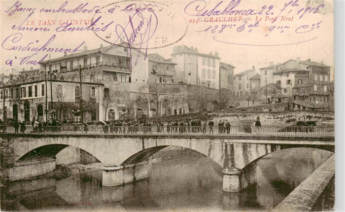 Graulhet 81 Tarn Le Pont Neuf