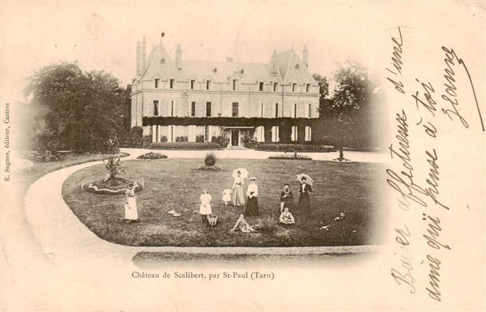 St Paul Cap de Joux 81 Tarn Château de Scalibert