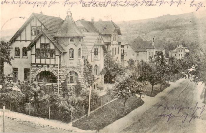 Bad Sulza Villenkolonie an der Saline