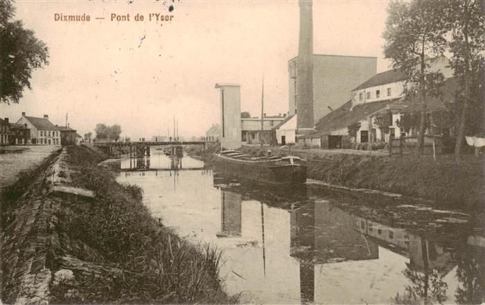 Dixmude Diksmuide Dilsmuide Belgie Pont de l Yser