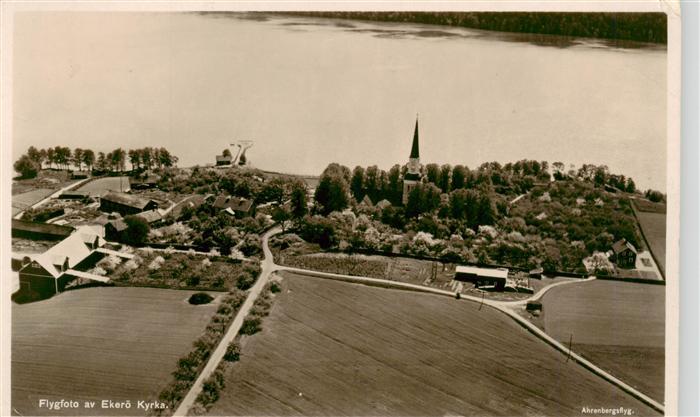 Ekeroe Stockholms Lan Sweden Flygfoto