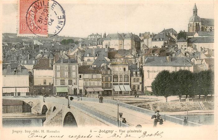 Joigny 89 Yonne Vue générale