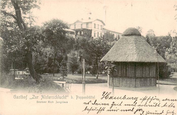 Poppenbuettel Hamburg Gasthof Zur Alsterschlucht