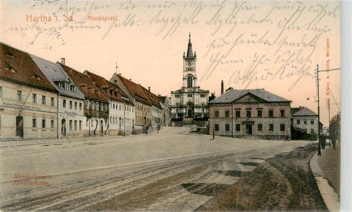 Hartha Doebeln Marktplatz