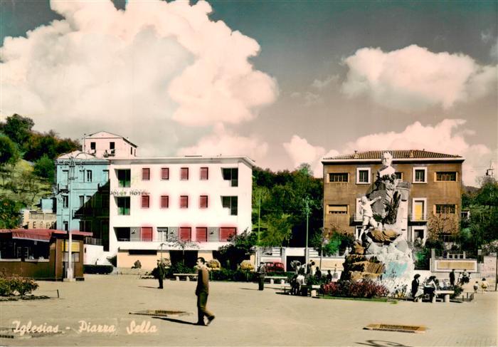 Iglesias Jglesias Sardinia Sardinien IT Piazza Sella Monumento