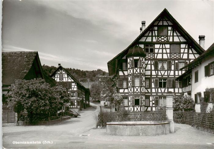 Oberstammheim Ober-Stammheim Gasthof Hirschen Fachwerkhaus