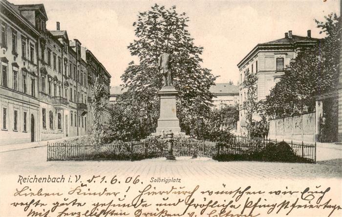 Reichenbach  Vogtland Solbrigplatz
