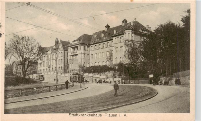 Plauen  Vogtland Stadtkrankenhaus Plauen