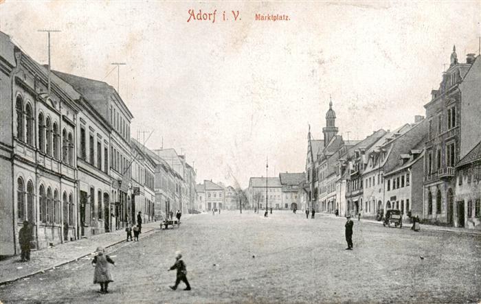 Adorf  Vogtland Marktplatz