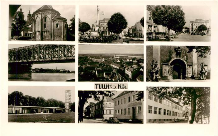 Tulln Donau Niederoesterreich AT Orts und Teilansichten