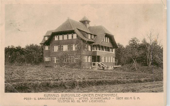 Bad Liebenzell Kurhaus Burghalde Unterlengenhardt