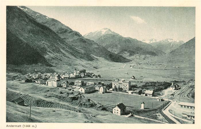 Andermatt UR Panorama