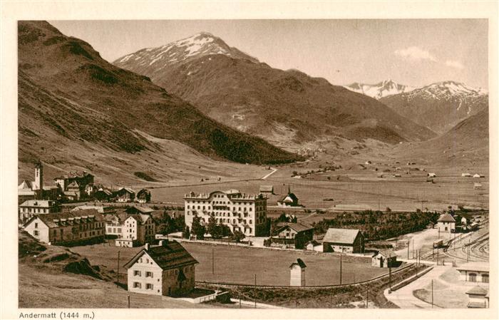 Andermatt UR Panorama