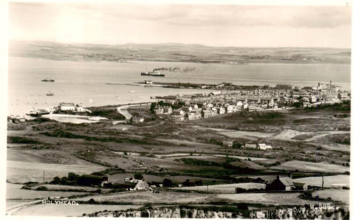 Holyhead Isle of Anglesey Wales UK Fliegeraufnahme