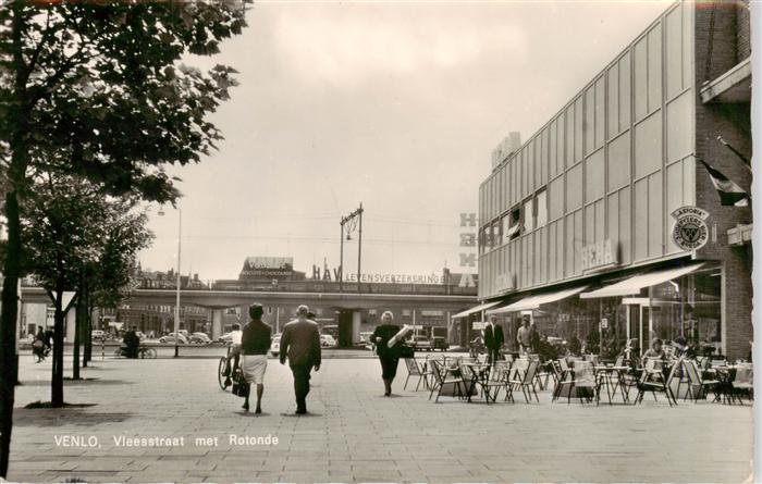 Venlo NL Vleesstraat met Rotonde