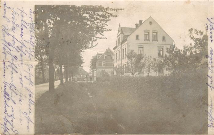 Gruenbach  Vogtland Ortspartie