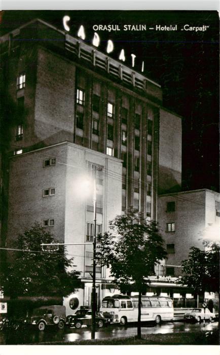 Orasul Stalin Brasov Kronstadt RO Hotelul Carpati