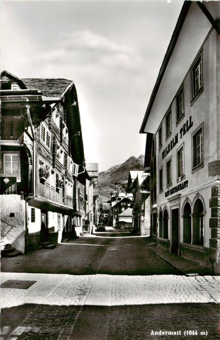Andermatt UR Dorfstrasse