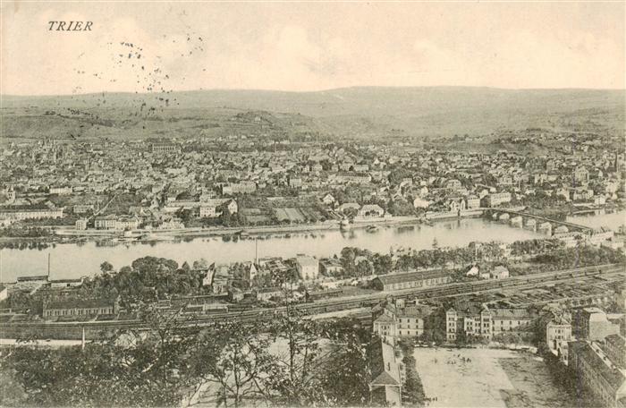 TRIER  CITY Panorama Feldpost