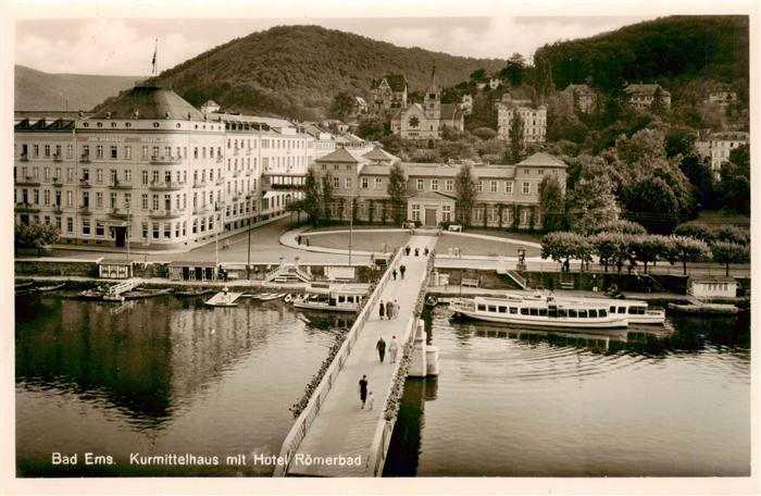 Bad Ems Lahn Kurmittelhaus mit Hotel Roemberbad