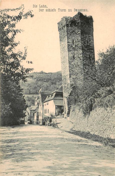 Bad Ems Lahn Der schiefe Turm zu Dauzenau